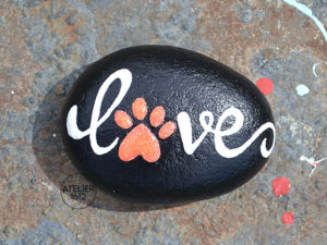 Love (with pet paw)